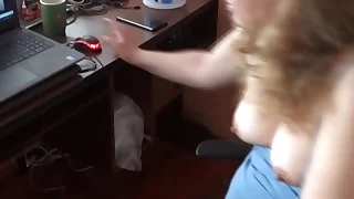 My latin wife&comma; pulchritudinous mature mother loves masturbating watching porn&comma; intense orgasms asking for cock